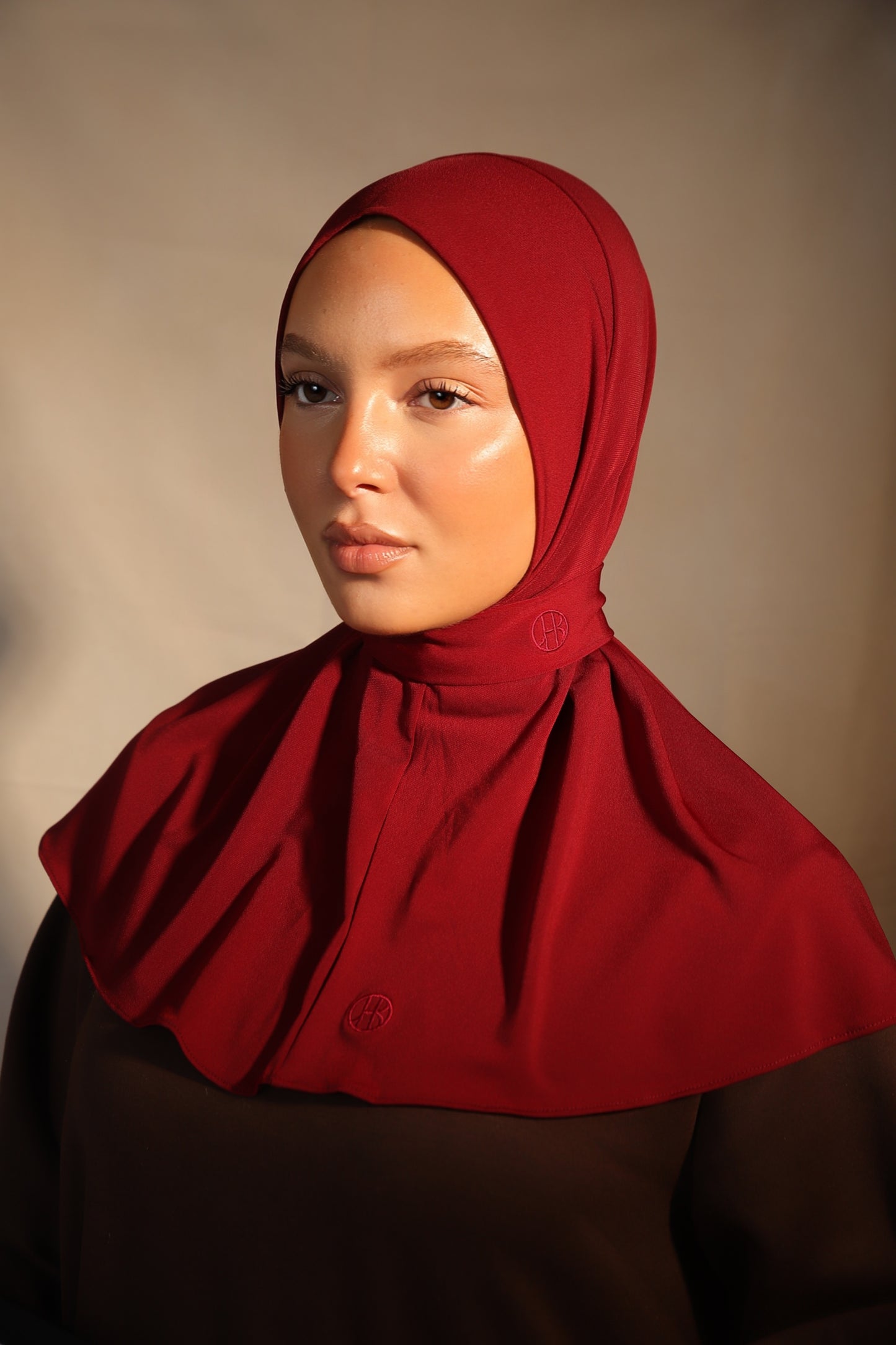 Premium Jersey Versa Luxe Instant Hijab – Bordeaux