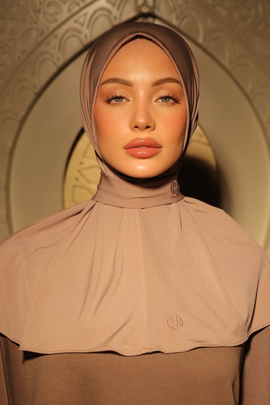 Premium Jersey Versa Luxe Instant Hijab – Sahara Blush