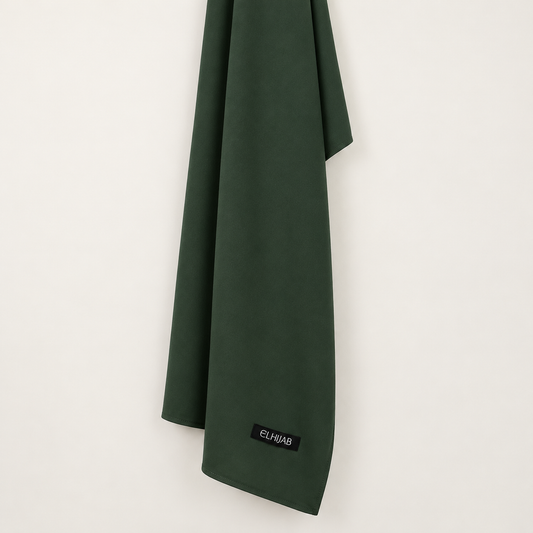 Bamboo Hijab – Forest Green