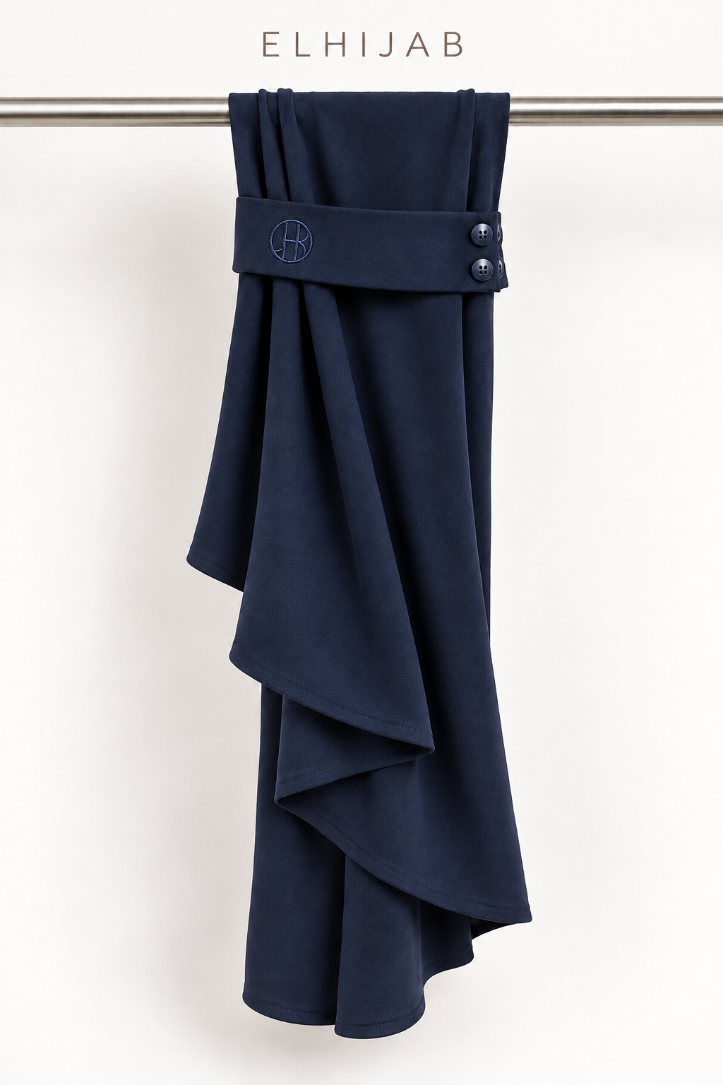 Brethable Instant Hijab - Navy Blue